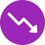Decrease sign